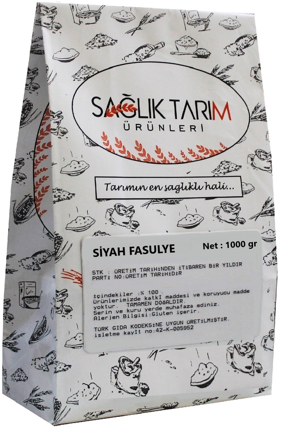 SİYAH FASULYE GLUTENSİZ